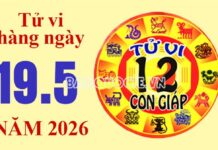 Tử vi hôm nay, xem tử vi 12 con giáp hôm nay ngày 19/5/2026: Tuổi Tỵ mở rộng kinh doanh